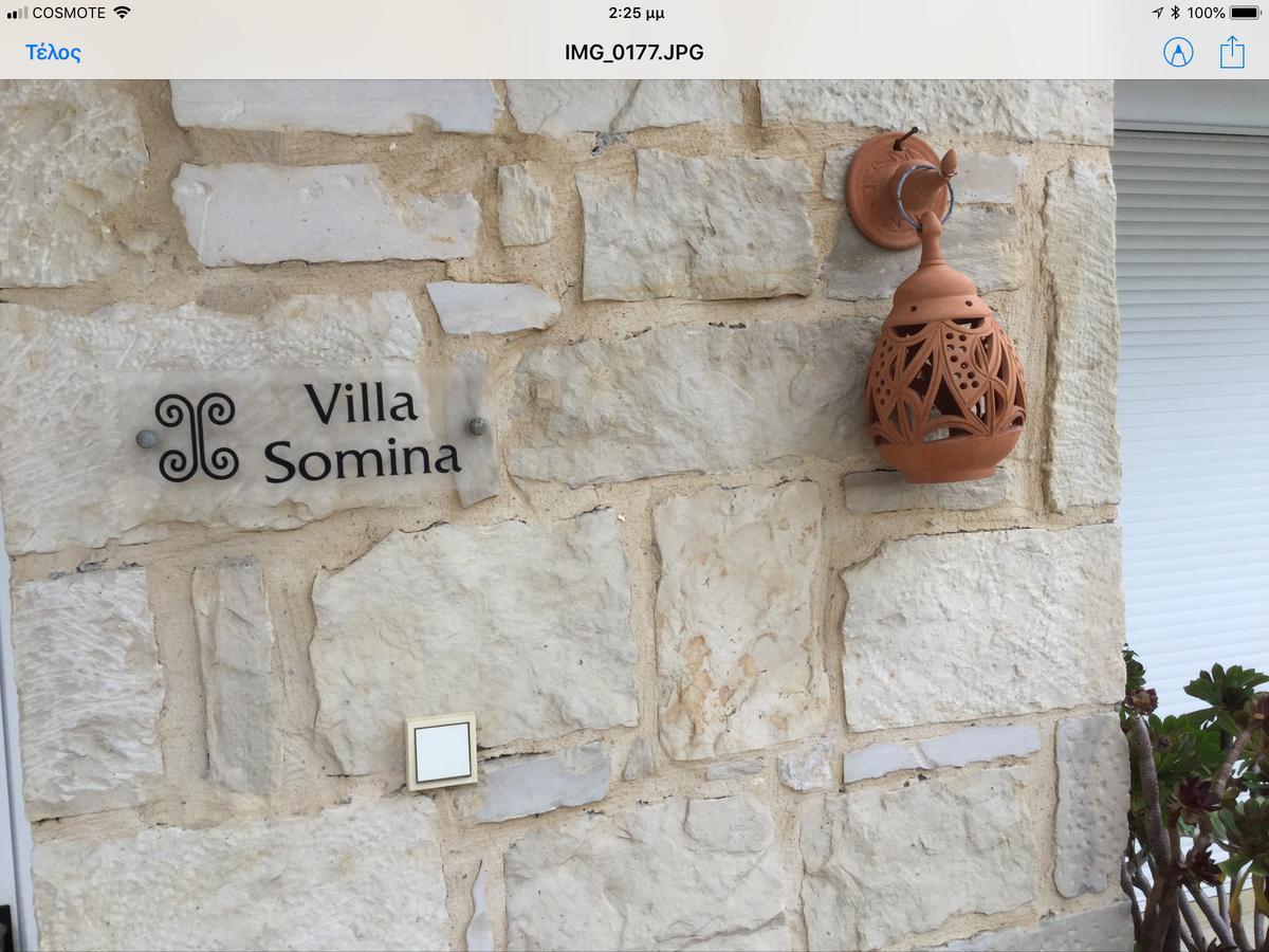 Villa Nopigia Somina Kíssamos Exterior foto